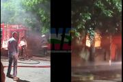 Ensenada: un incendio destruyó una vivienda en el centro de la ciudad
