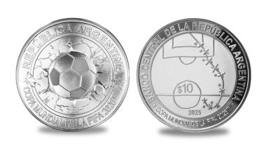 El Banco Central lanza una moneda conmemorativa por el Mundial 2026 y al histórico gol de Maradona