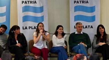 Fuerza Patria pone tercera y visita la UNLP para fortalecer la educación