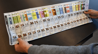 Se confirmó el diseño y el orden de la Boleta Única de Papel para los comicios de octubre