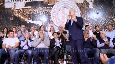 La Plata: Kicillof cerró campaña junto a Julio Alak y la CGT