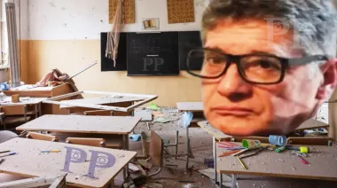 Terror en escuela de La Plata: ventana aplastó a mujer y el titular del Consejo Escolar se esconde
