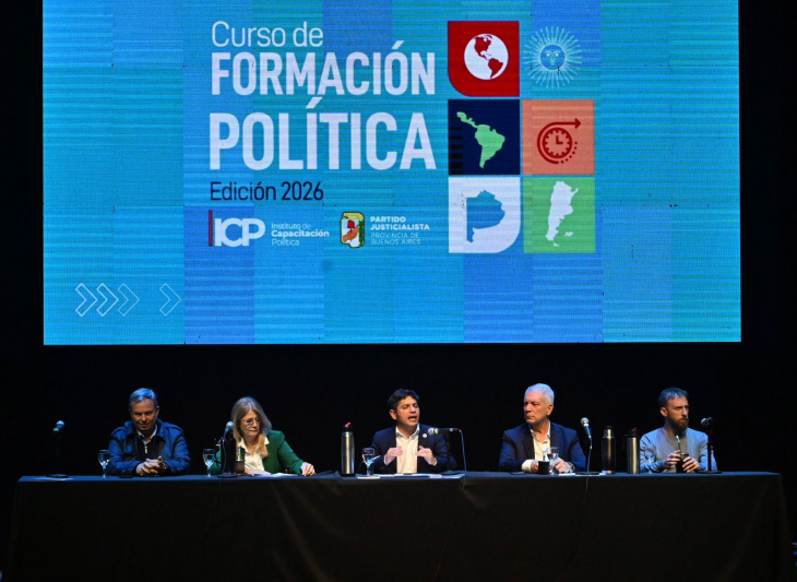 Curso política PJ Alak y Kicillof