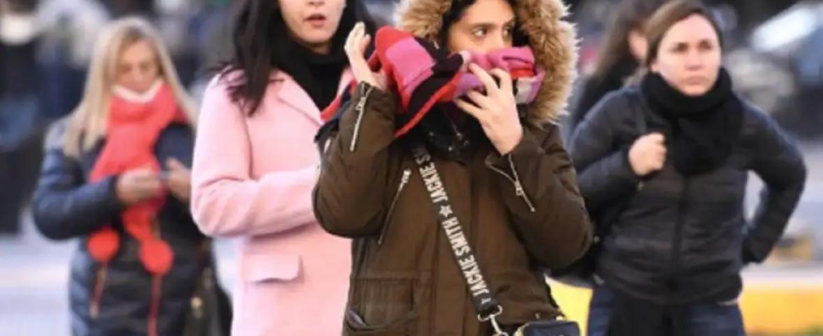 Miércoles ventoso y con marcado descenso de temperatura en el AMBA