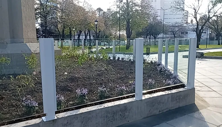Así está la Plaza Rocha de La Plata, un día antes de su reinauguración