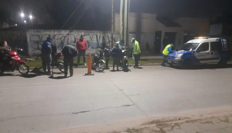 Secuestran motos en operativo vial en Berisso