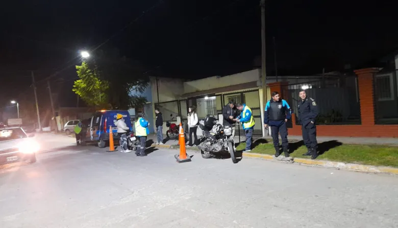 Berisso refuerza controles viales: motos y autos secuestrados