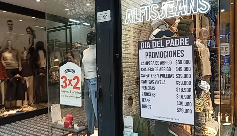 Calle 12: Pocas ventas y precios dispares en la previa del Día del Padre en La Plata