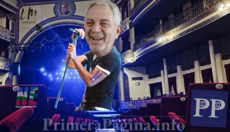Show de obras en La Plata: Alak inicia la restauración del Teatro Municipal Coliseo Podestá