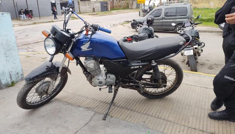 Joven detenido con moto adulterada