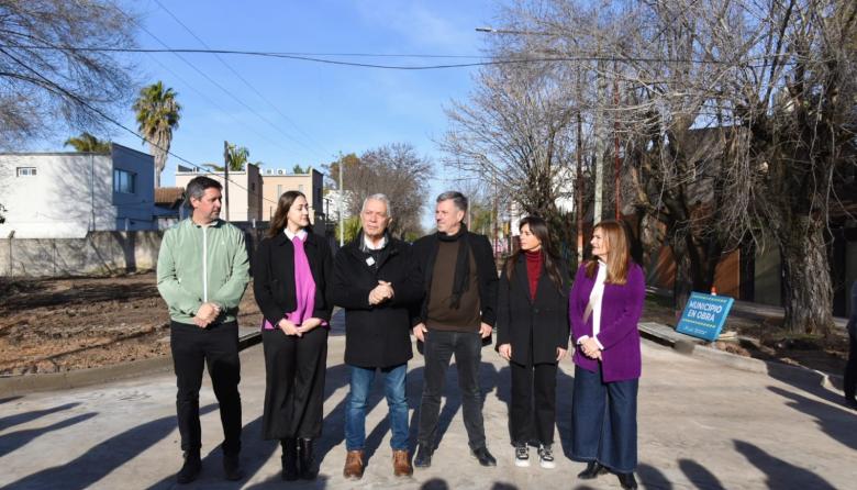 Alak inauguró una obra hidráulica en Ringuelet para mitigar anegamientos crónicos