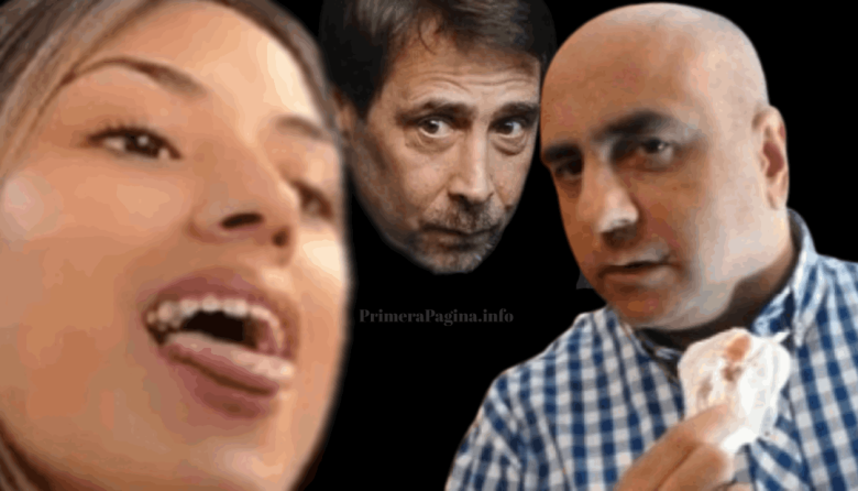 Gato libertario arañó a los periodistas Casalongue y Feinmann | VIDEO