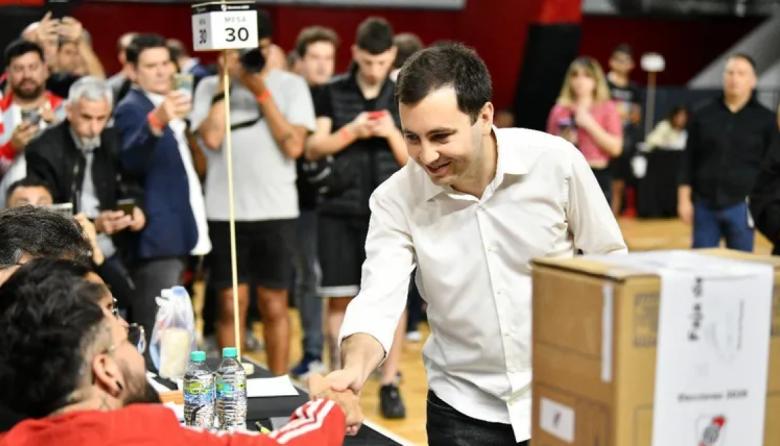 Stefano Di Carlo, nuevo presidente de River Plate tras una votación récord