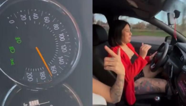 Sin registro y al banquillo: La sanción de la ANSV para la joven que se creía "Toretto" en Berisso