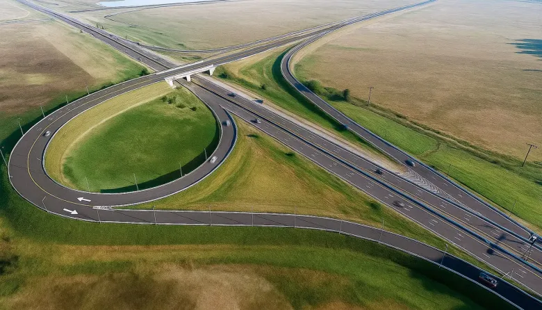 Avanza la nueva bajada en City Bell de la Autopista La Plata–Buenos Aires