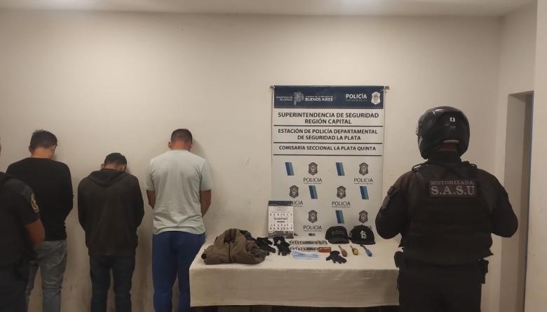 La Plata: Sospechosos detenidos tras persecución en la zona de Parque Castelli