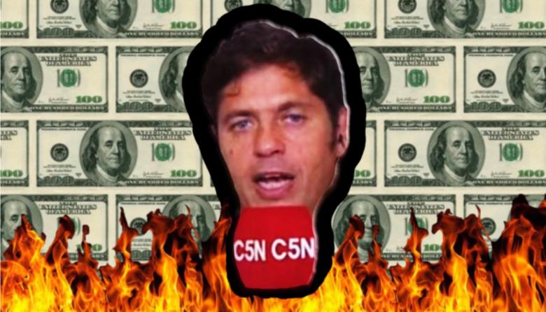 Kicillof quema $58 mil millones en publicidad solo en grandes medios para financiar su sueño presidencial