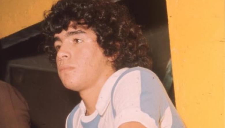 El día que "Pelusa" debutó con la Selección en La Bombonera