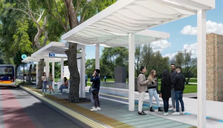 El Gobierno porteño lanzó la licitación de los "paradores icónicos" del Trambús: así será la nueva red que cruzará la Ciudad