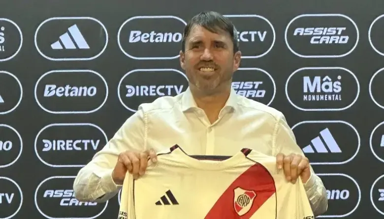 Coudet fue presentado como nuevo DT de River: "el ADN de mis equipos va de la mano con el ADN del hincha".