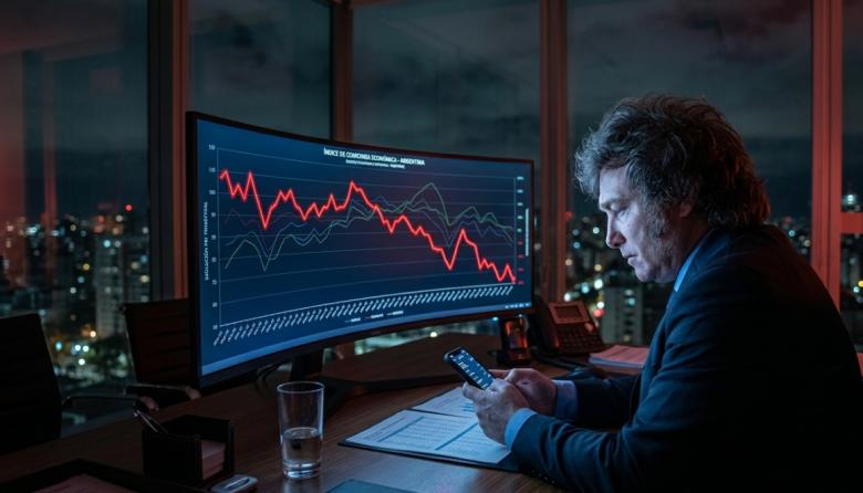 La confianza en el Gobierno cayó por tercer mes consecutivo y el Conurbano es el punto más crítico