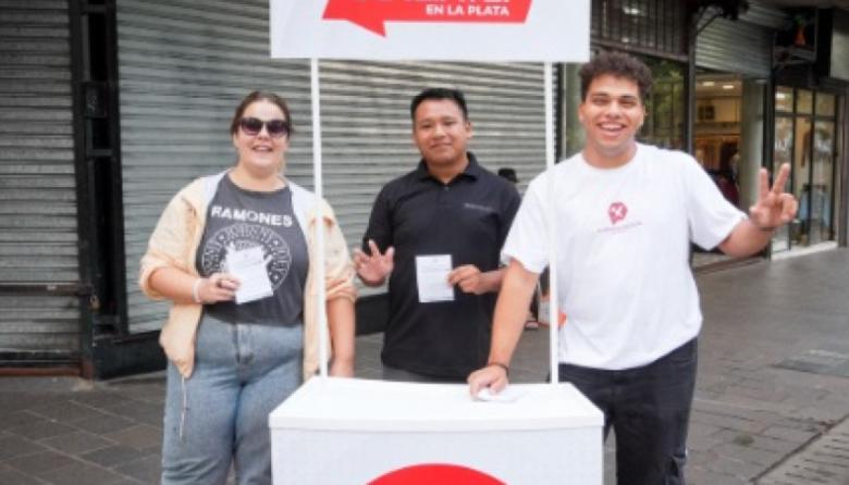 La UCR platense lanza una campaña masiva de afiliación: "Frente a los populismos, elegimos el trabajo"