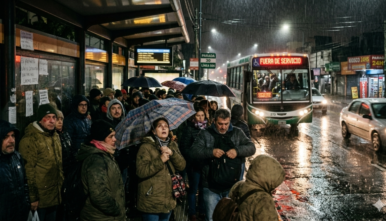 Transportistas exigen boletos a $2.500 mientras dejan a los pasajeros a pie
