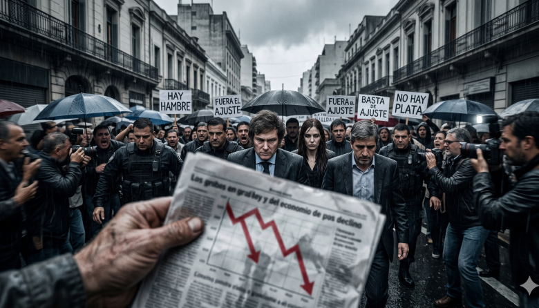 Encuesta lapidaria: el Gabinete de Milei entero reprobó con imágenes muy negativas mientras la Argentina estalla