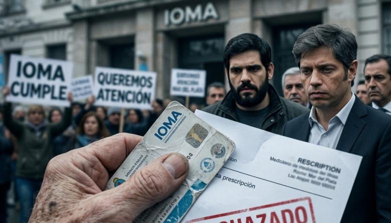 Afiliados de IOMA en Mar del Plata denuncian a Axel Kicillof y Homero Giles por corrupción y abandono de persona
