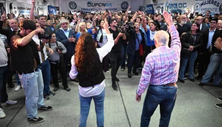 Elecciones en UPCN: La Plata fue el escenario del rugido estatal de la Lista Azul y Blanca.