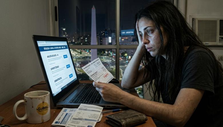 El ajuste asfixia: 4 de cada 10 trabajadores buscan otro empleo y el 60% se endeuda para pagar el alquiler