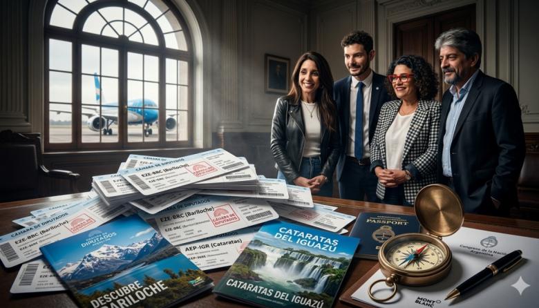 Privilegios de alto vuelo: los diputados de Milei y la oposición gastaron 22.000 pasajes aéreos en plena crisis