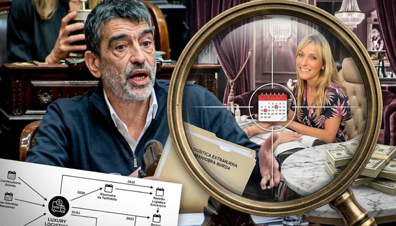 ¿Espionaje o privilegios de "casta"? Tailhade desnudó la logística de la mujer de Adorni