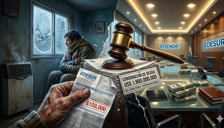 Suben luz, gas y naftas, congelan jubilaciones y echan empleados, pero perdonan deuda millonaria a Edenor y Edesur