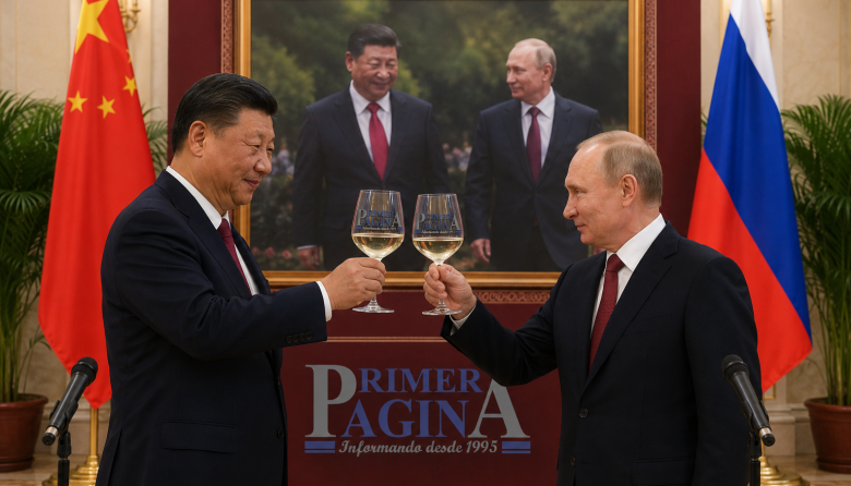 Xi Jinping y Putin exhibieron su alianza y le mandaron un mensaje brutal a Trump y Milei