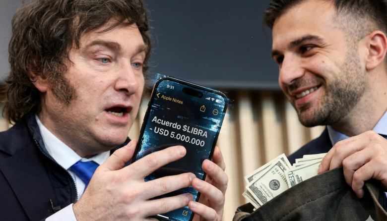 La prueba del respaldo de Milei a la estafa $LIBRA que fue hallada en el celular Novelli para ocultar pruebas