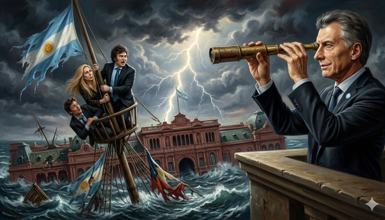 El barco libertario hace agua: Macri le soltó la mano a Milei y advirtió que el Gobierno se está desangrando por sus propias fisuras