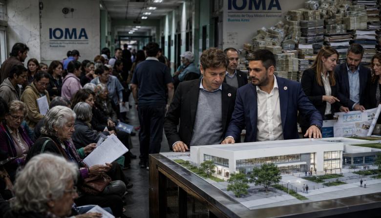 El agujero negro de la Provincia: Kicillof y Giles, bajo fuego por el desguace y vaciamiento de IOMA