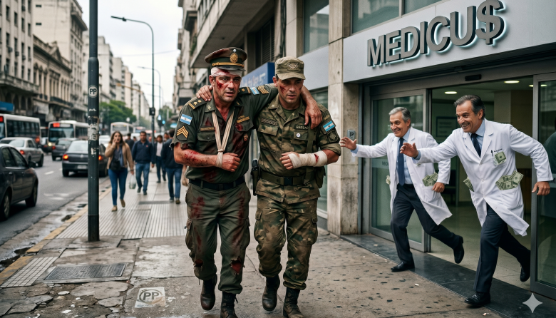 Negocio colosal: Milei y Monteoliva entregaron la salud de Gendarmería y Prefectura a Medicu$