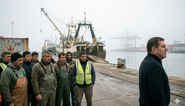 El puerto que no es: Mar del Plata descarga el pecado, pero no logra ocultar la asfixia de Milei