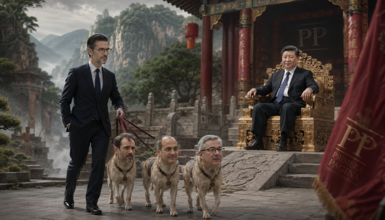 Vaca Narvaja sacó a pasear por China a Petrecca, Jalil y Suárez Salvia: exótico viaje en el arca de Sabino