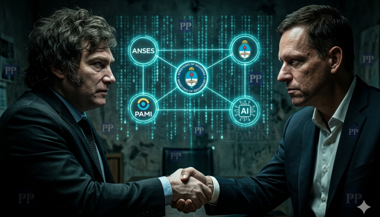 El plan detras del SUPER RIGI: Milei entrega los datos de todos los argentinos a Palantir, la empresa de Peter Thiel