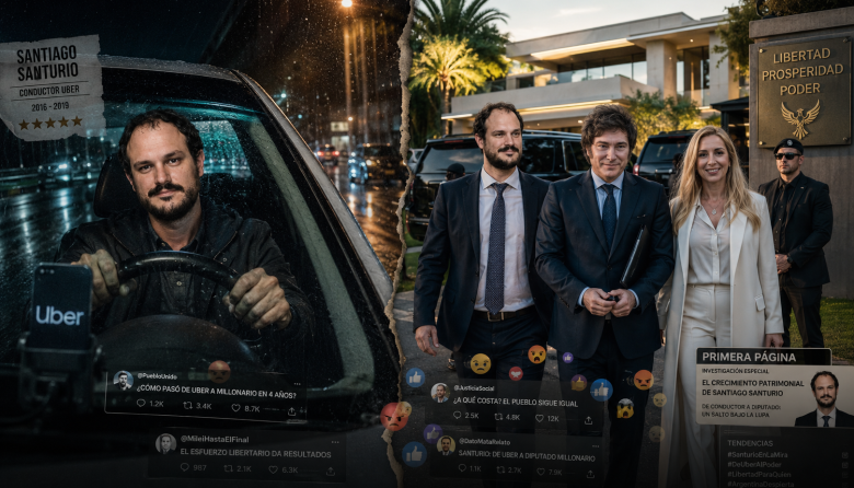 De manejar un Uber a vivir en un country: el salto patrimonial del diputado Santiago Santurio