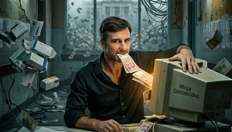 Caja negra en Morón: Lucas Ghi financia con millones una web "fantasma" para atacar a Sabbatella mientras ajusta en plena crisis