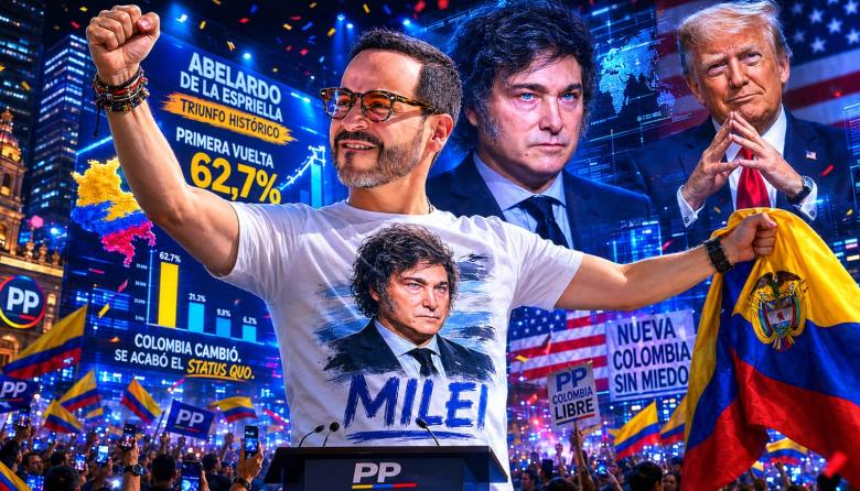 Efecto motosierra en Bogotá: El "Milei colombiano" ganó en primera vuelta y acaricia la presidencia