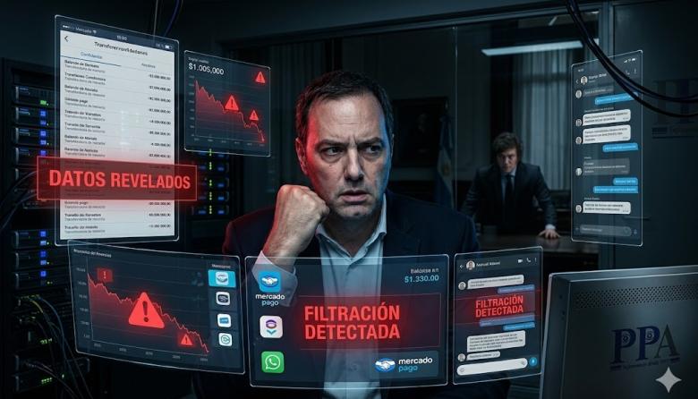 Se pudrió en el Gobierno: las billeteras virtuales entregaron los datos de Adorni y la causa toca de cerca a Milei