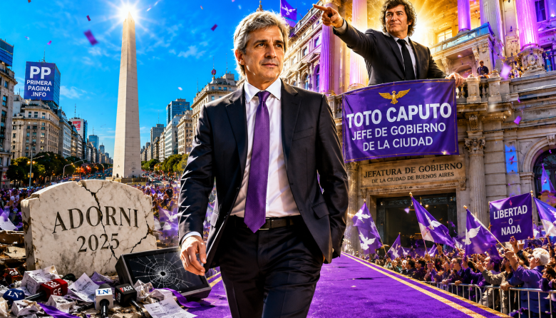 Toto Caputo será el candidato de Milei a jefe de gobierno en CABA tras la sepultura política de Adorni