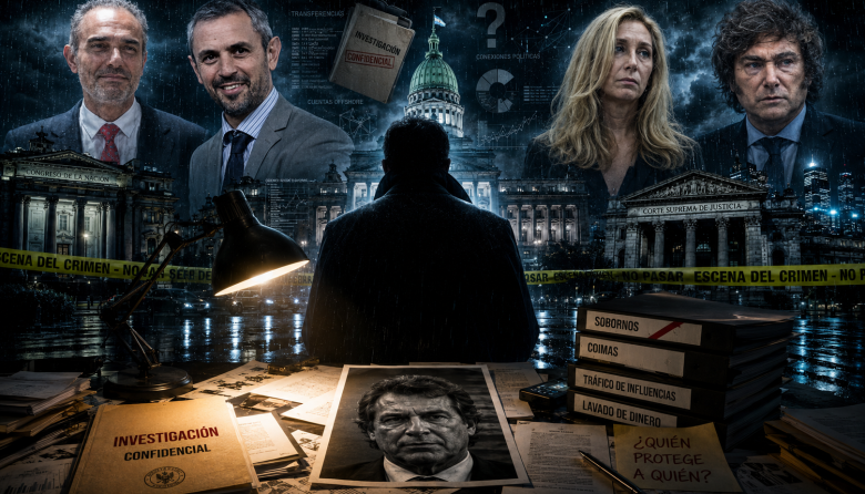 Giro negro en el Coimagate: la muerte "dudosa" de un empresario asfixia a los Menem y a los Milei