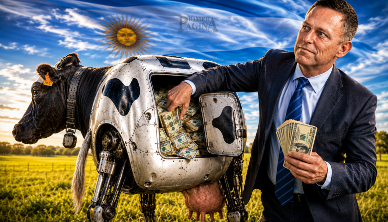 El plan macabro de Peter Thiel: ensayar con chips en vacas argentinas para luego controlar humanos