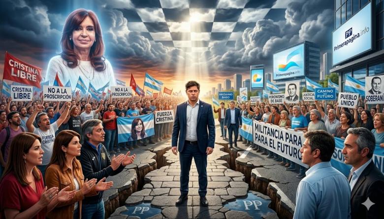 ¿Va o se borra? Kicillof evalúa ir al banderazo por Cristina mientras La Cámpora le marca la cancha